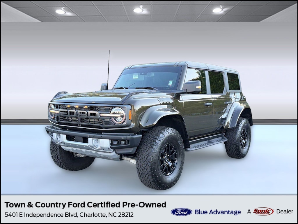 Certified 2024 Ford Bronco Raptor SUV