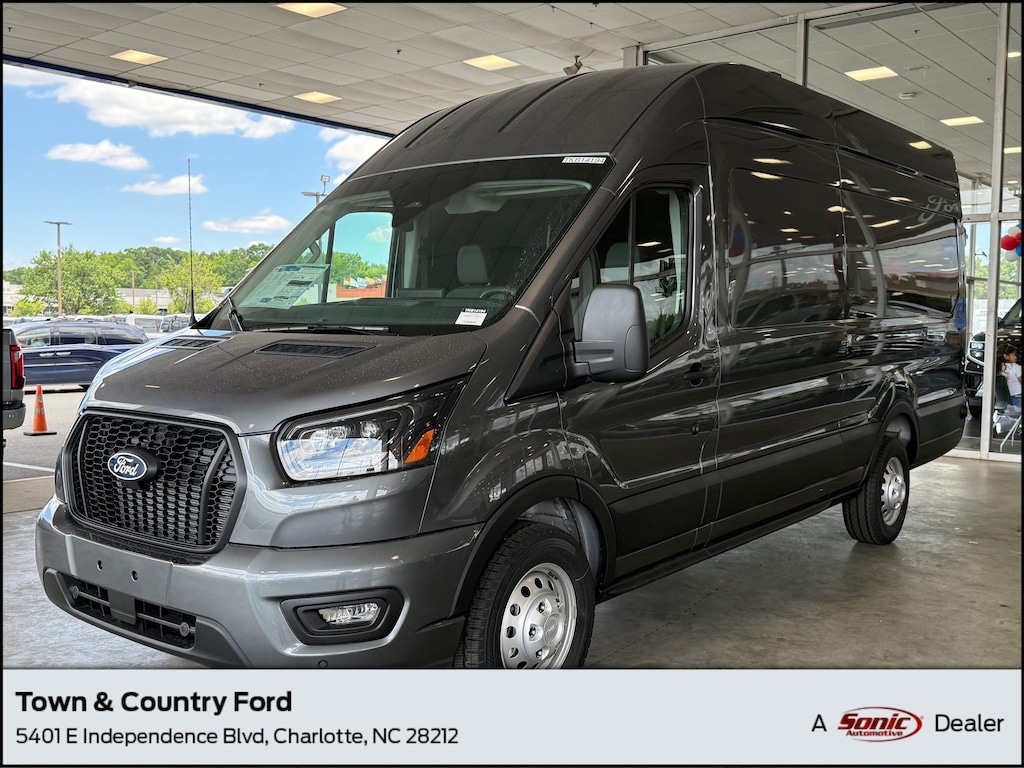 New 2026 Ford Transit-350 Cargo T-350 148" EL Hi Rf 9500 GVWR RWD Van High Roof Ext. Van