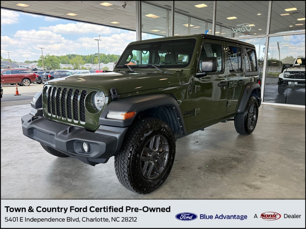 Certified 2024 Jeep Wrangler Sport S SUV