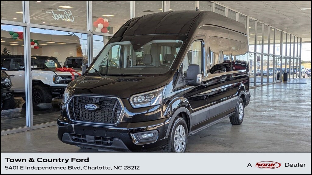 Used 2023 Ford Transit-350 Passenger XLT Wagon High Roof Van
