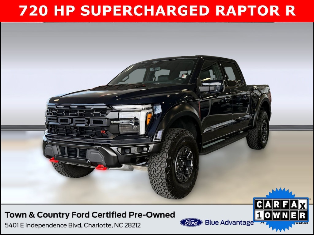 Certified 2025 Ford F-150 Raptor Truck SuperCrew Cab