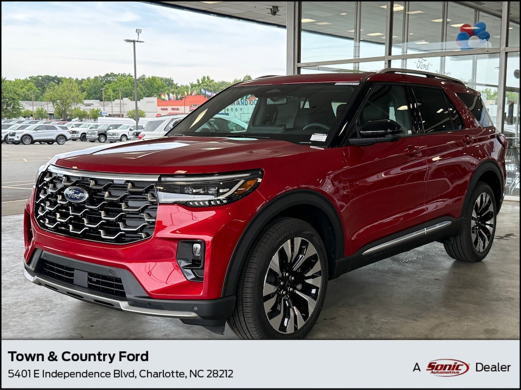 New 2026 Ford Explorer Platinum SUV