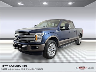 Used 2018 Ford F-150 LARIAT Truck SuperCrew Cab for sale in Charlotte, NC