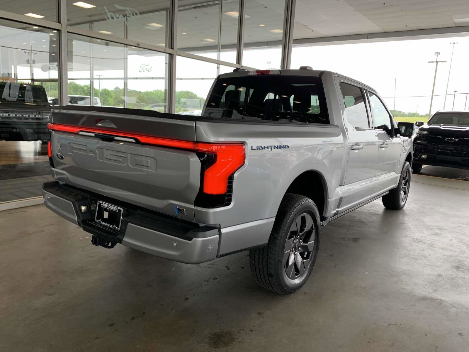 Certified 2023 Ford F-150 Lightning Lariat with VIN 1FTVW1EVXPWG07514 for sale in Charlotte, NC