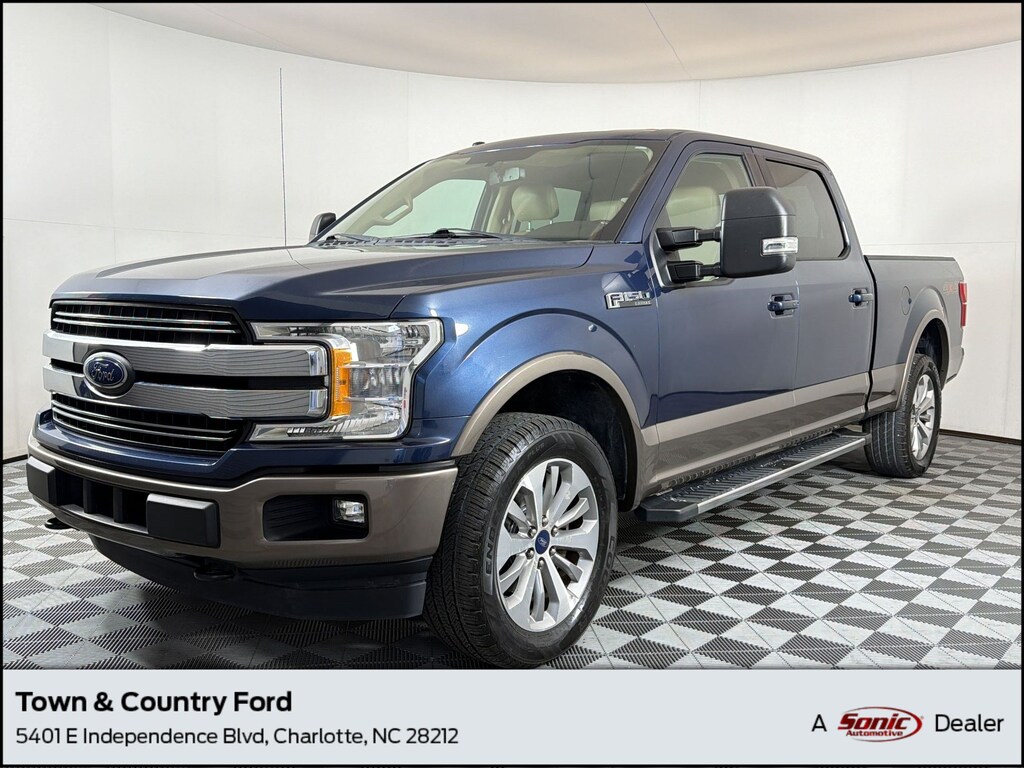 Used 2018 Ford F-150 LARIAT Truck SuperCrew Cab