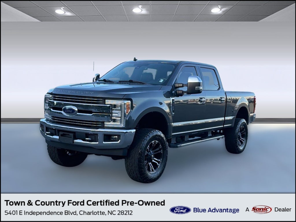 Certified 2019 Ford F-250 LARIAT Truck Crew Cab