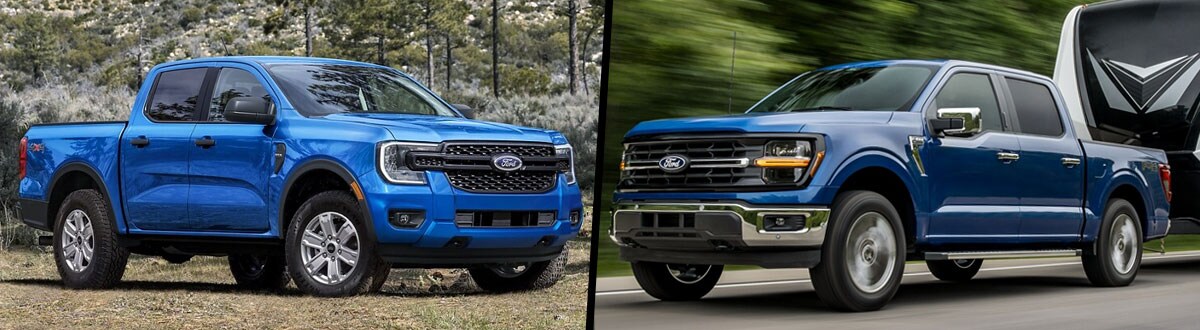 2024 Ford Ranger vs 2024 Ford F-150