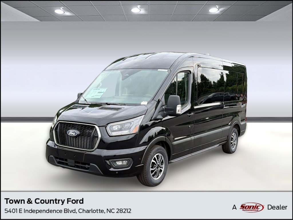 New 2026 Ford Transit-350 Passenger XLT Wagon Medium Roof Van