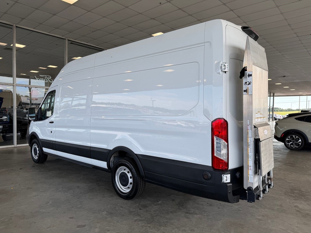Certified 2019 Ford Transit-350 Transit-350 (T-350 148 EL Hi Rf 9500 GVWR Sliding Van High Roof Ext. Cargo Van