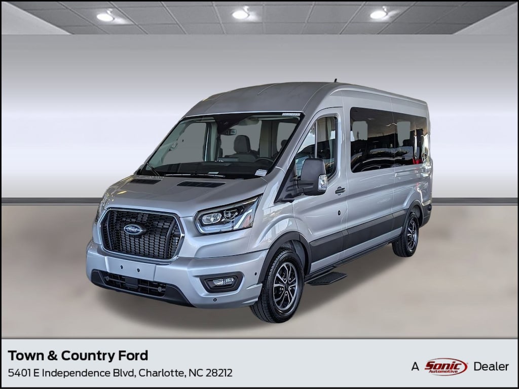 New 2025 Ford Transit-350 Passenger XLT Wagon Medium Roof Van