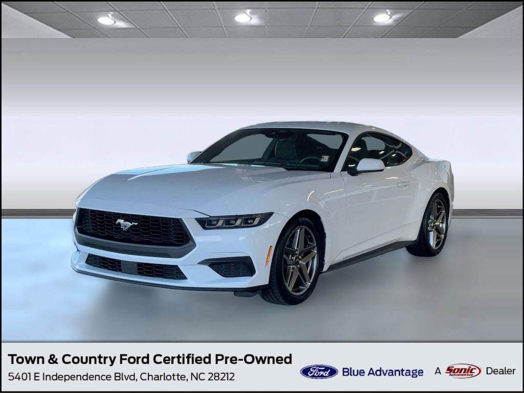 Certified 2024 Ford Mustang EcoBoost Coupe