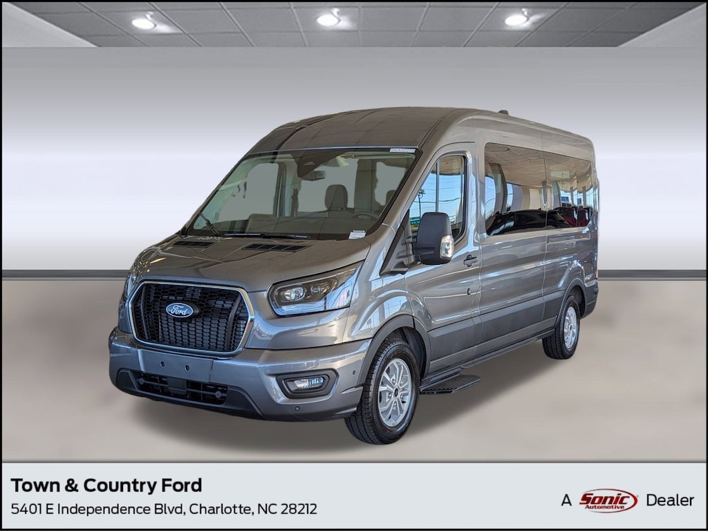 New 2026 Ford Transit-350 Passenger XLT Wagon Medium Roof Van