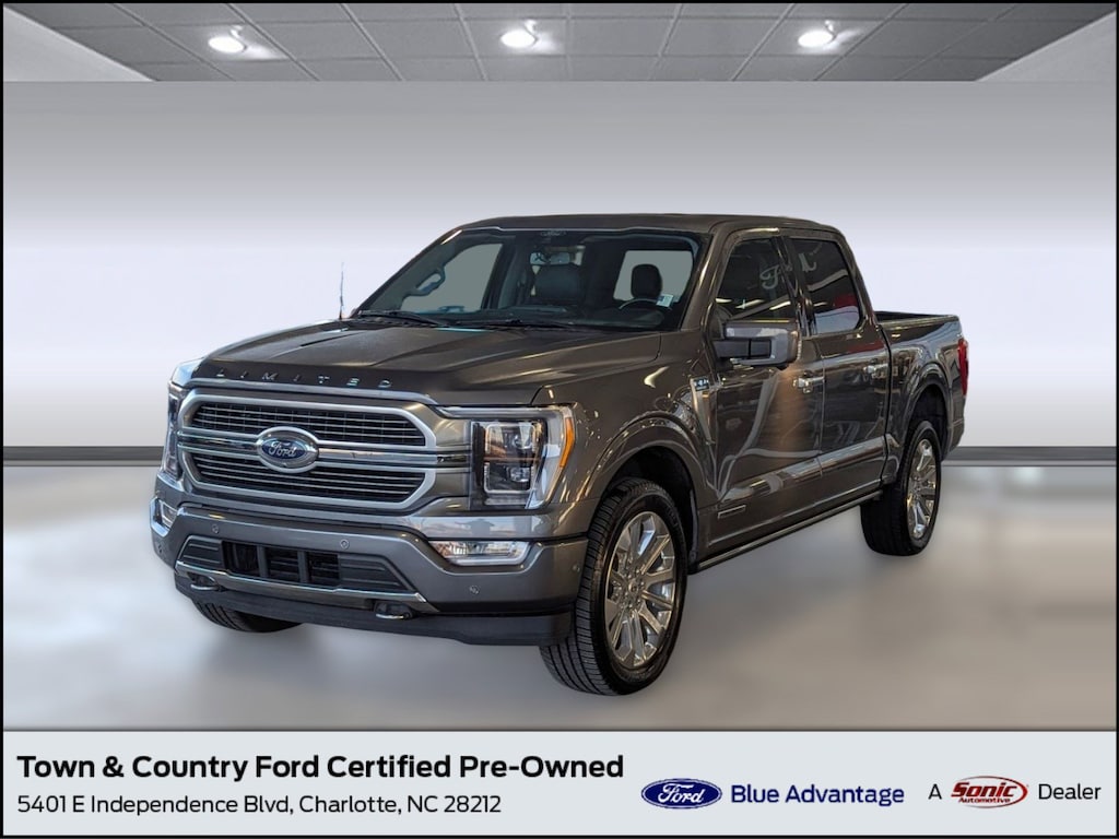 Certified 2021 Ford F-150 Limited Truck SuperCrew Cab