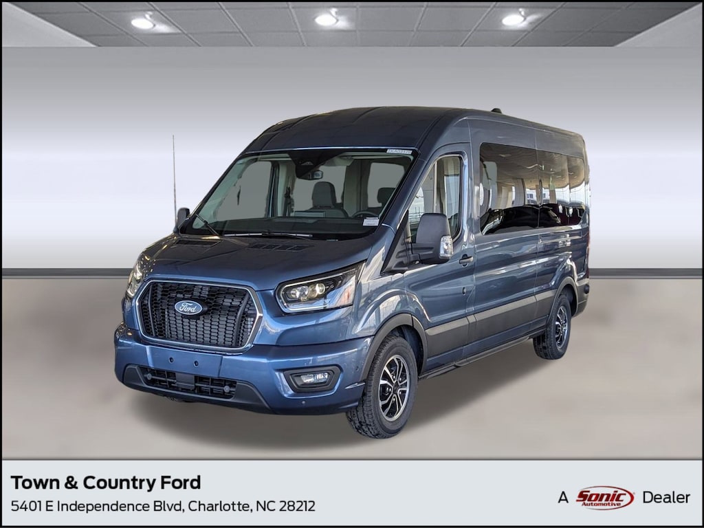 New 2026 Ford Transit-350 Passenger XLT Wagon Medium Roof Van