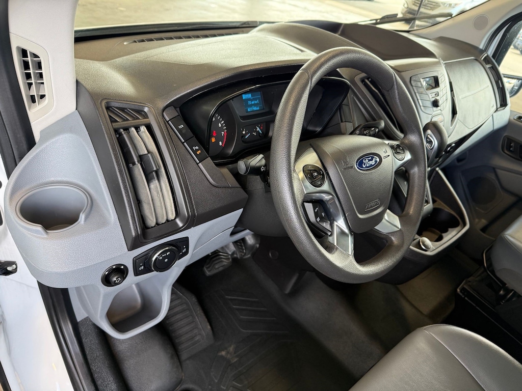 Certified 2019 Ford Transit-350 Transit-350 (T-350 148 EL Hi Rf 9500 GVWR Sliding Van High Roof Ext. Cargo Van