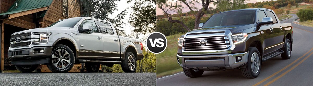2019 Ford F-150 vs 2019 Toyota Tundra