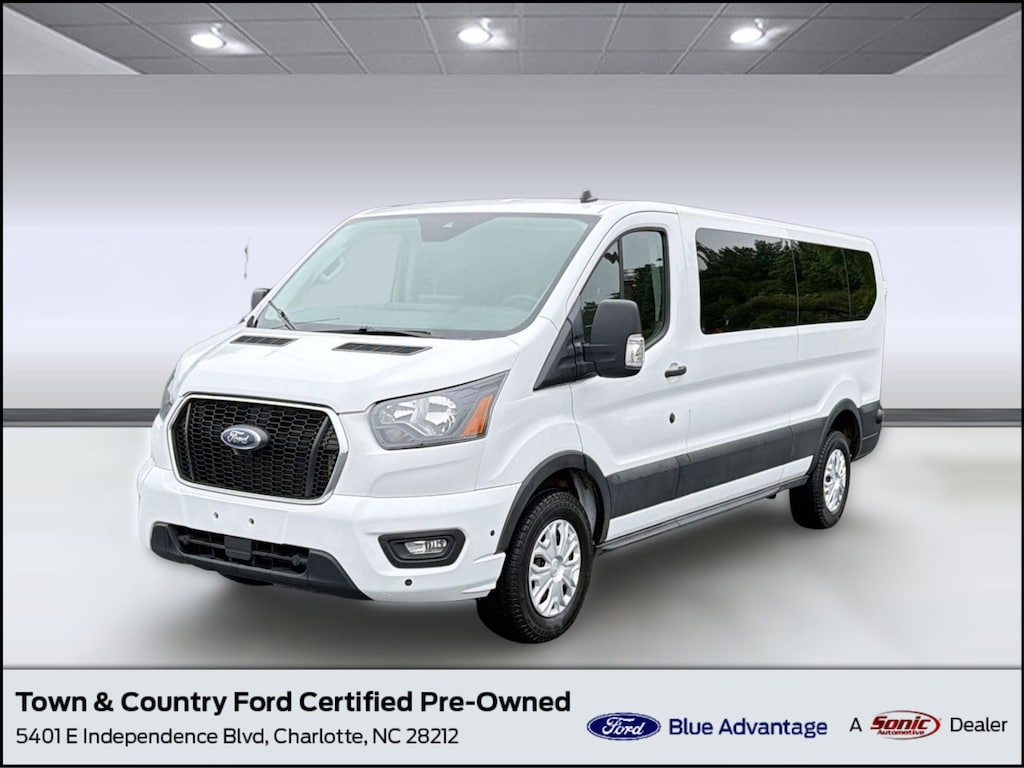 Certified 2024 Ford Transit-350 Passenger XLT Wagon Low Roof Van