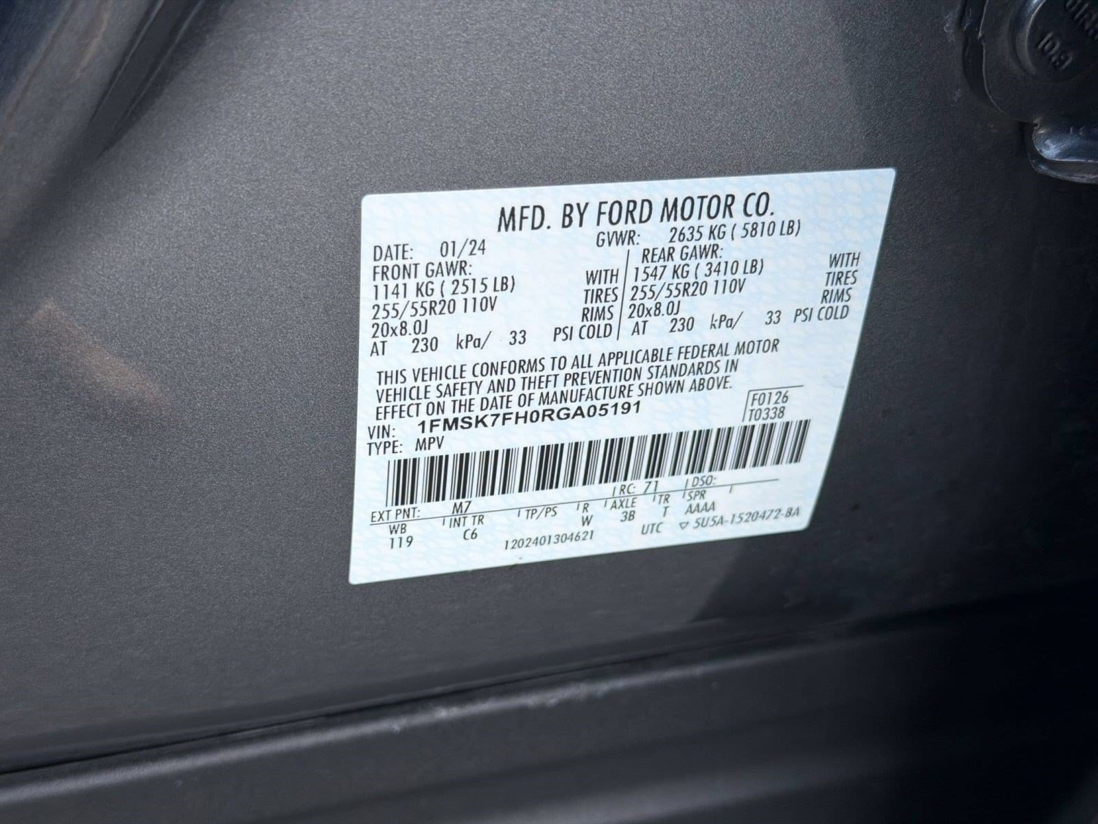 2024 Ford Explorer Limited - Photo 24