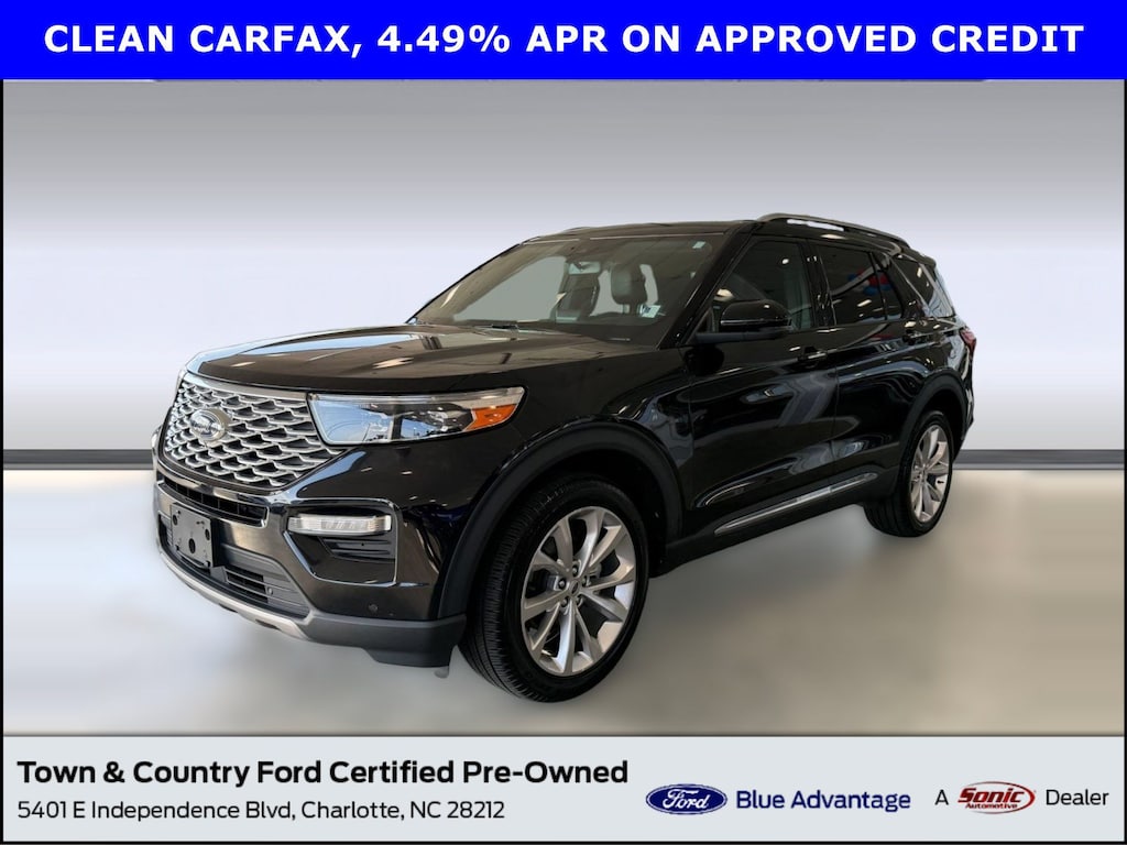 Certified 2022 Ford Explorer Platinum SUV