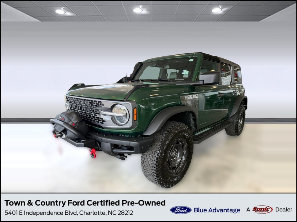 Certified 2024 Ford Bronco Everglades SUV