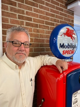 Staff member Mike Larkin from 9ac574e00556