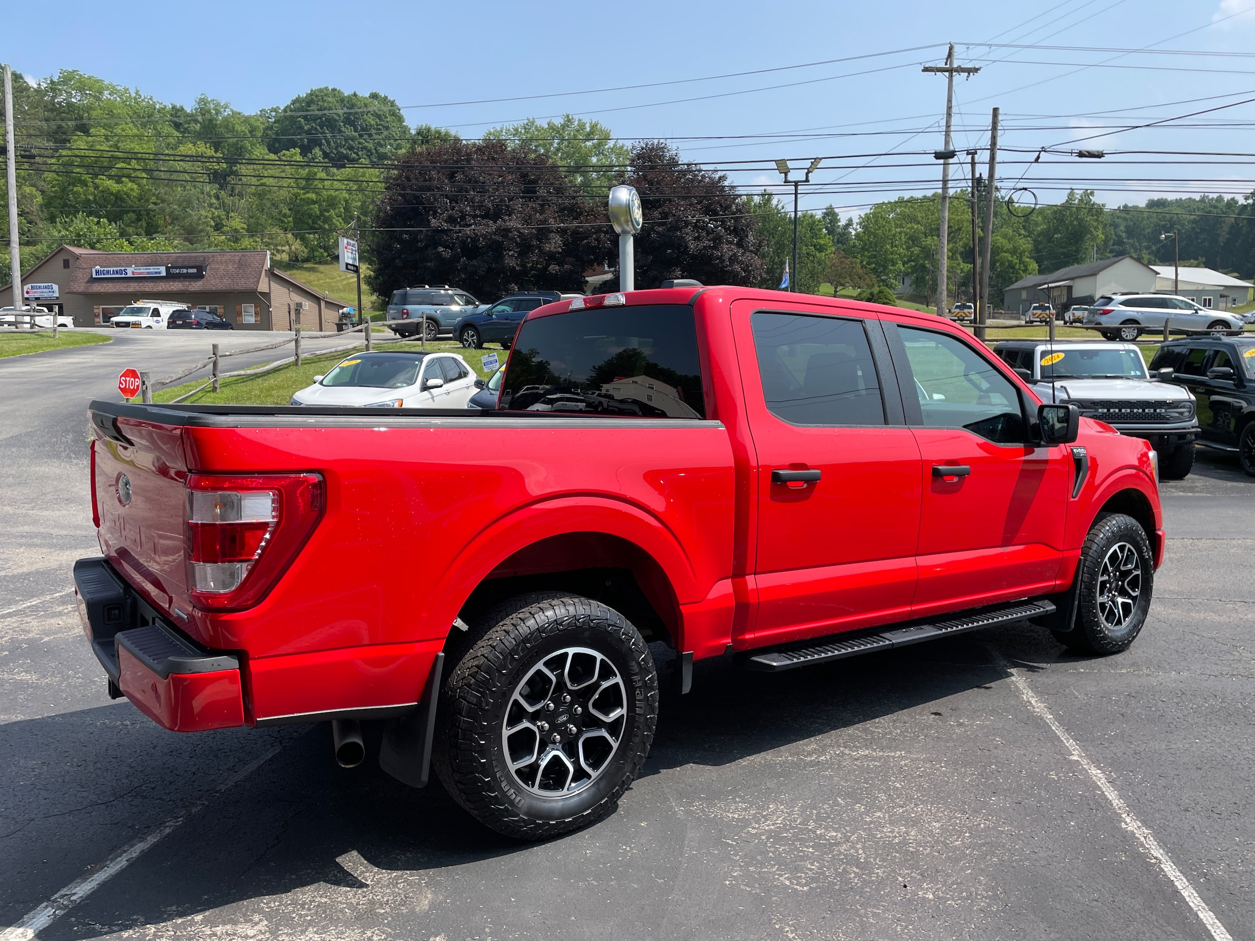 2022 Ford F-150 STX Race Red at Town & Country Ford