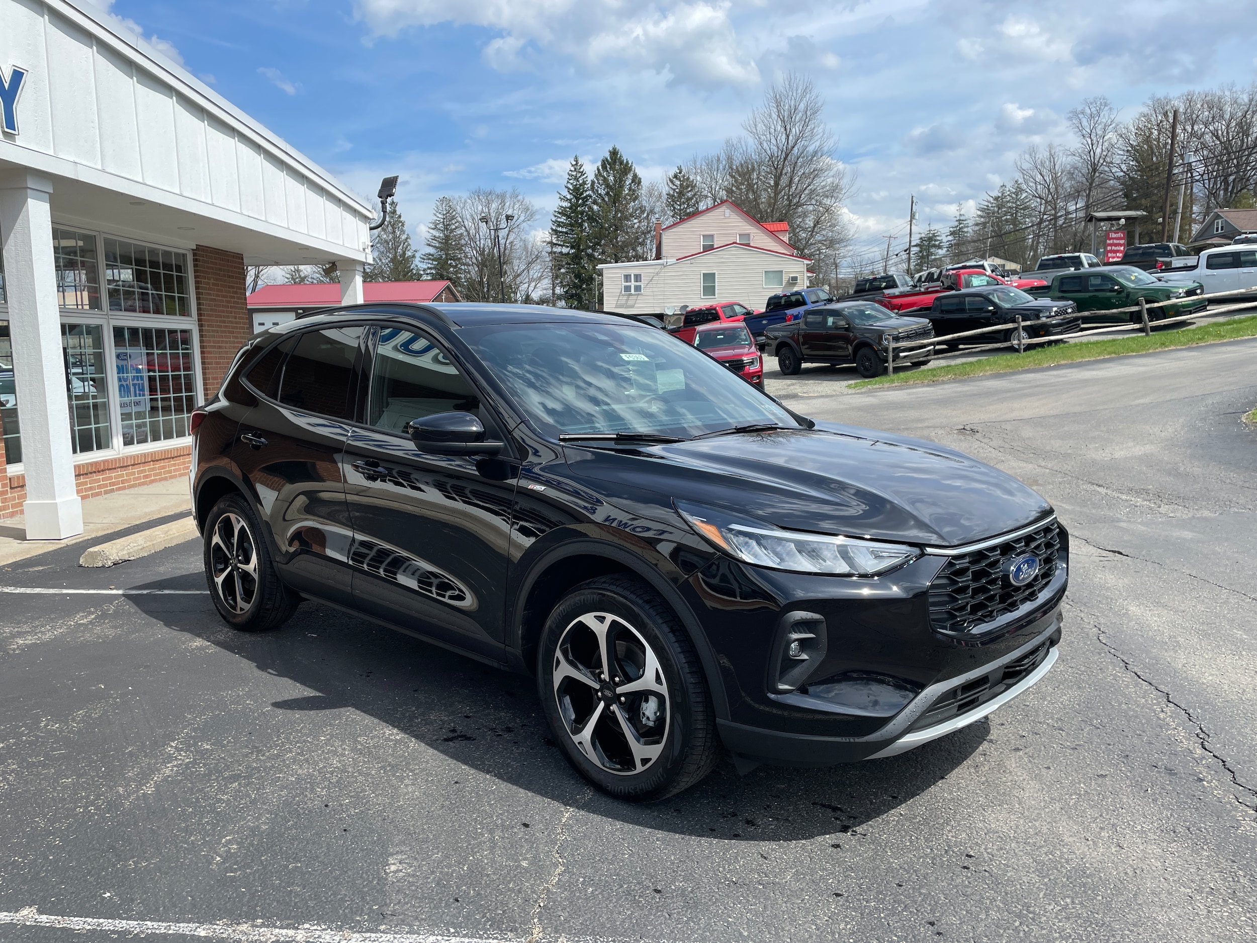 2026 Ford Escape ST-Line Select Agate Black Metallic at Town & Country Ford