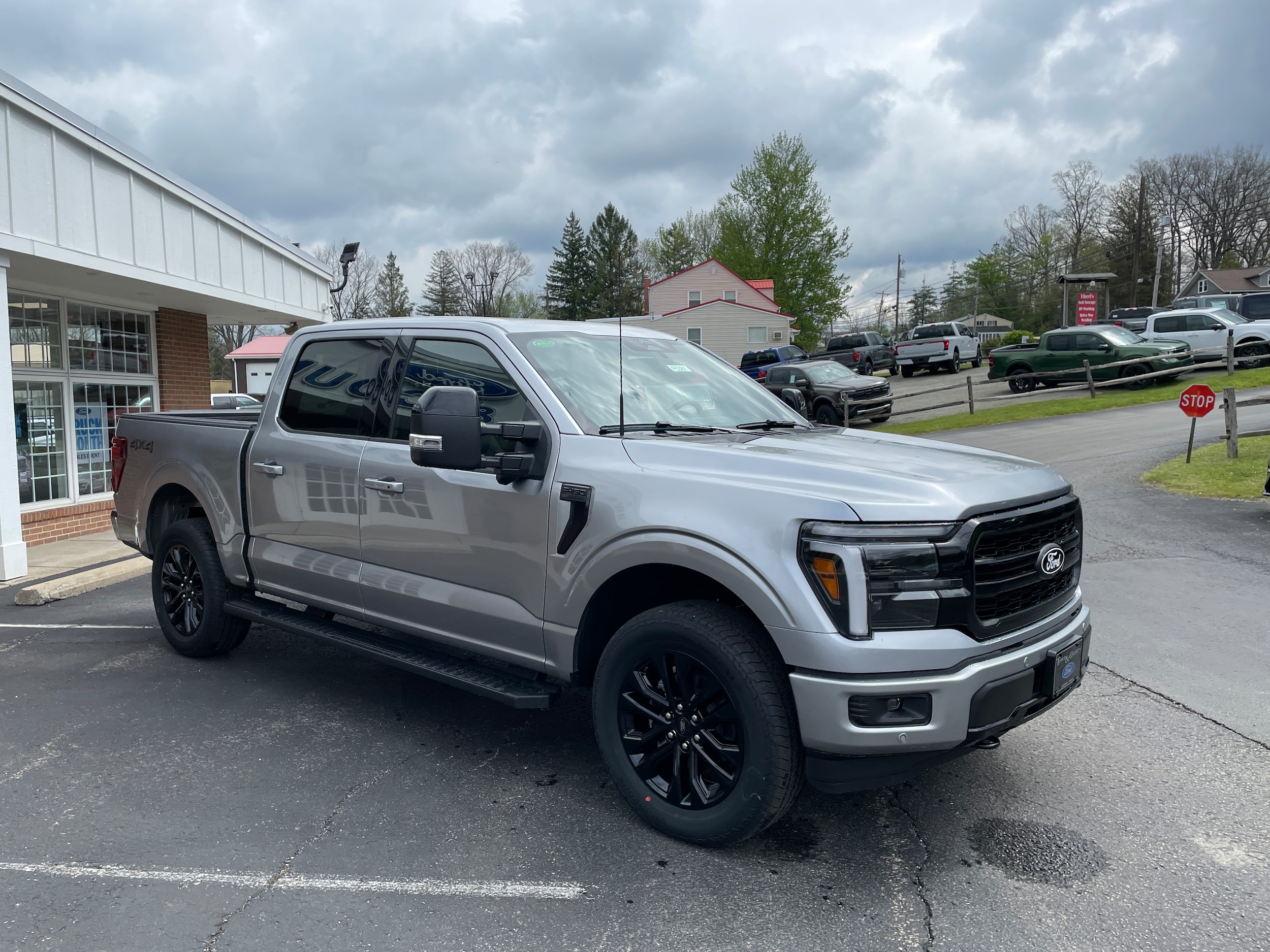 2026 Ford F-150 Lariat Iconic Silver Metallic at Washington Ford