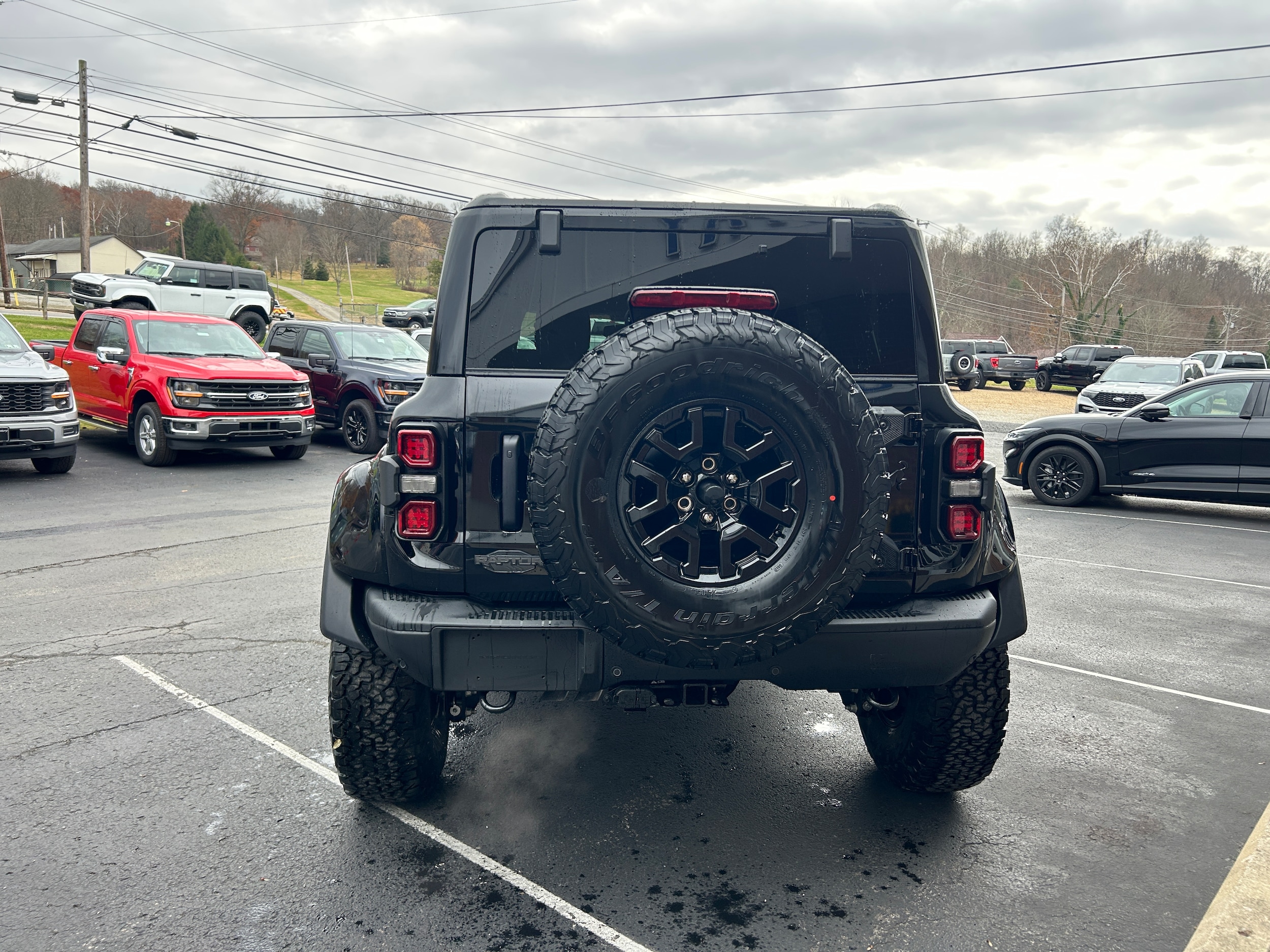 2025 Ford Bronco Raptor Shadow Black at Town & Country Ford