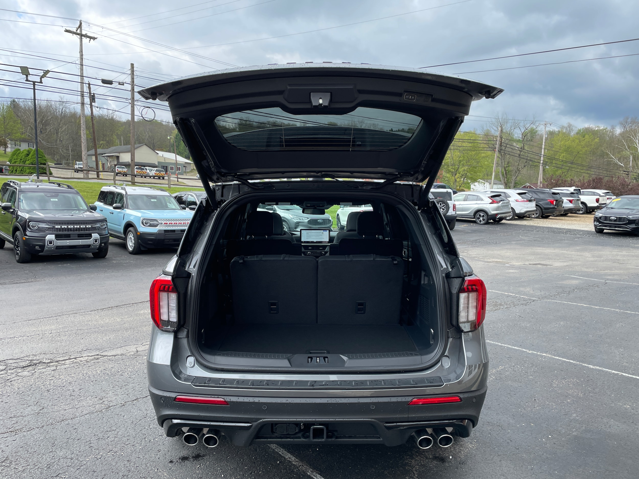 2026 Ford Explorer ST Carbonized Gray Metallic at Town & Country Ford