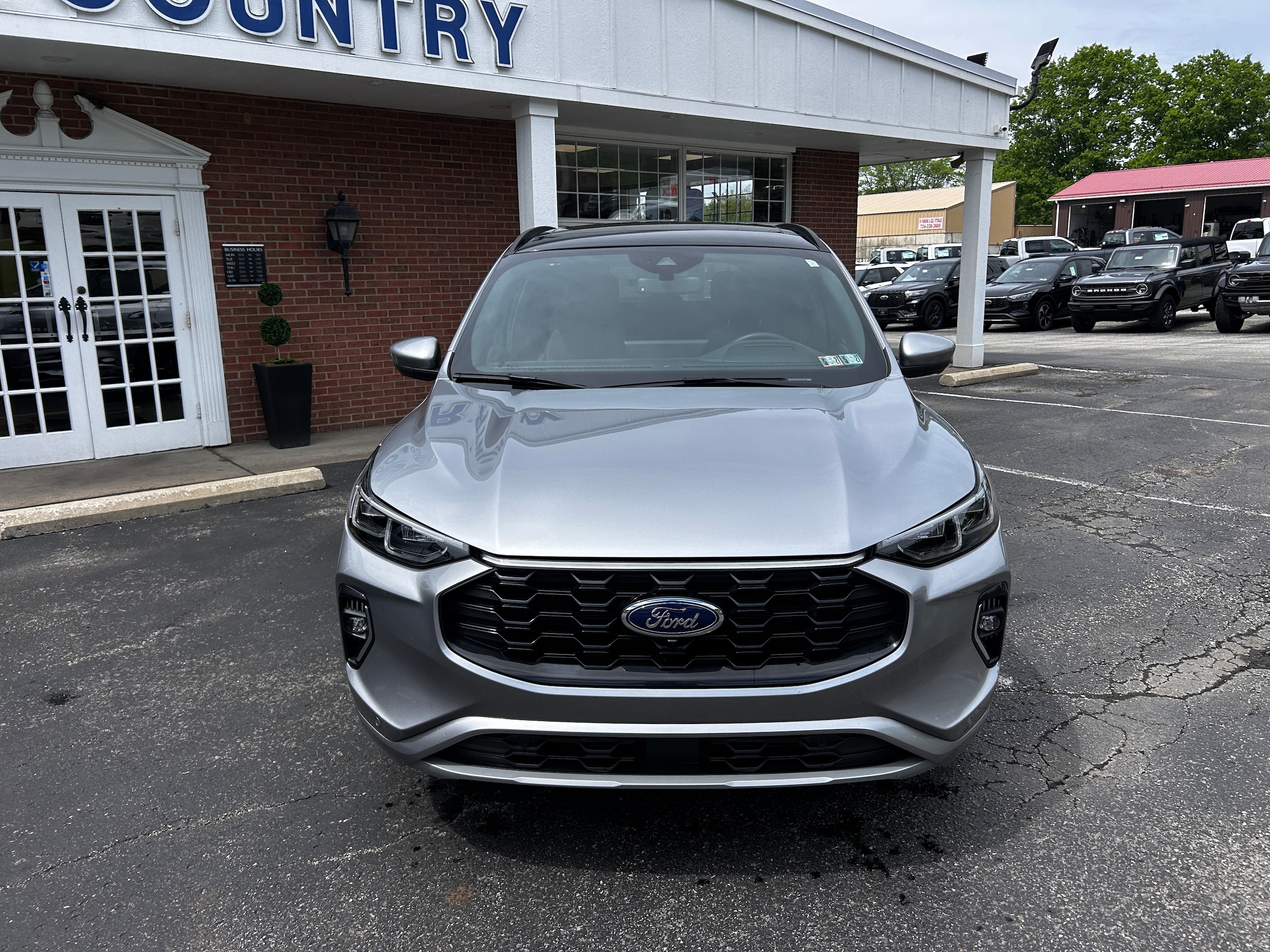 2023 Ford Escape ST-Line Elite Iconic Silver Metallic at Town & Country Ford