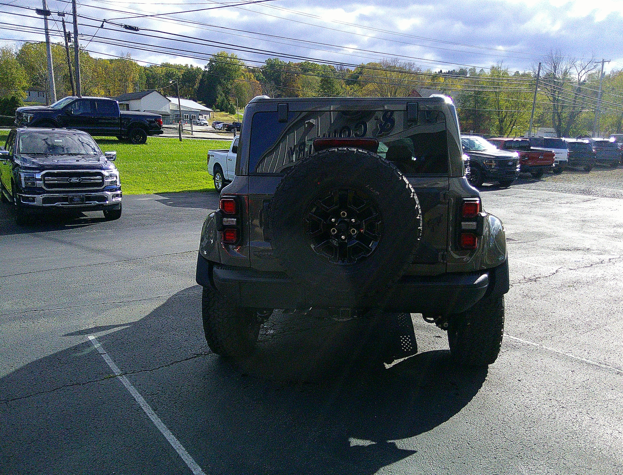 2025 Ford Bronco Raptor Marsh Gray at Town & Country Ford