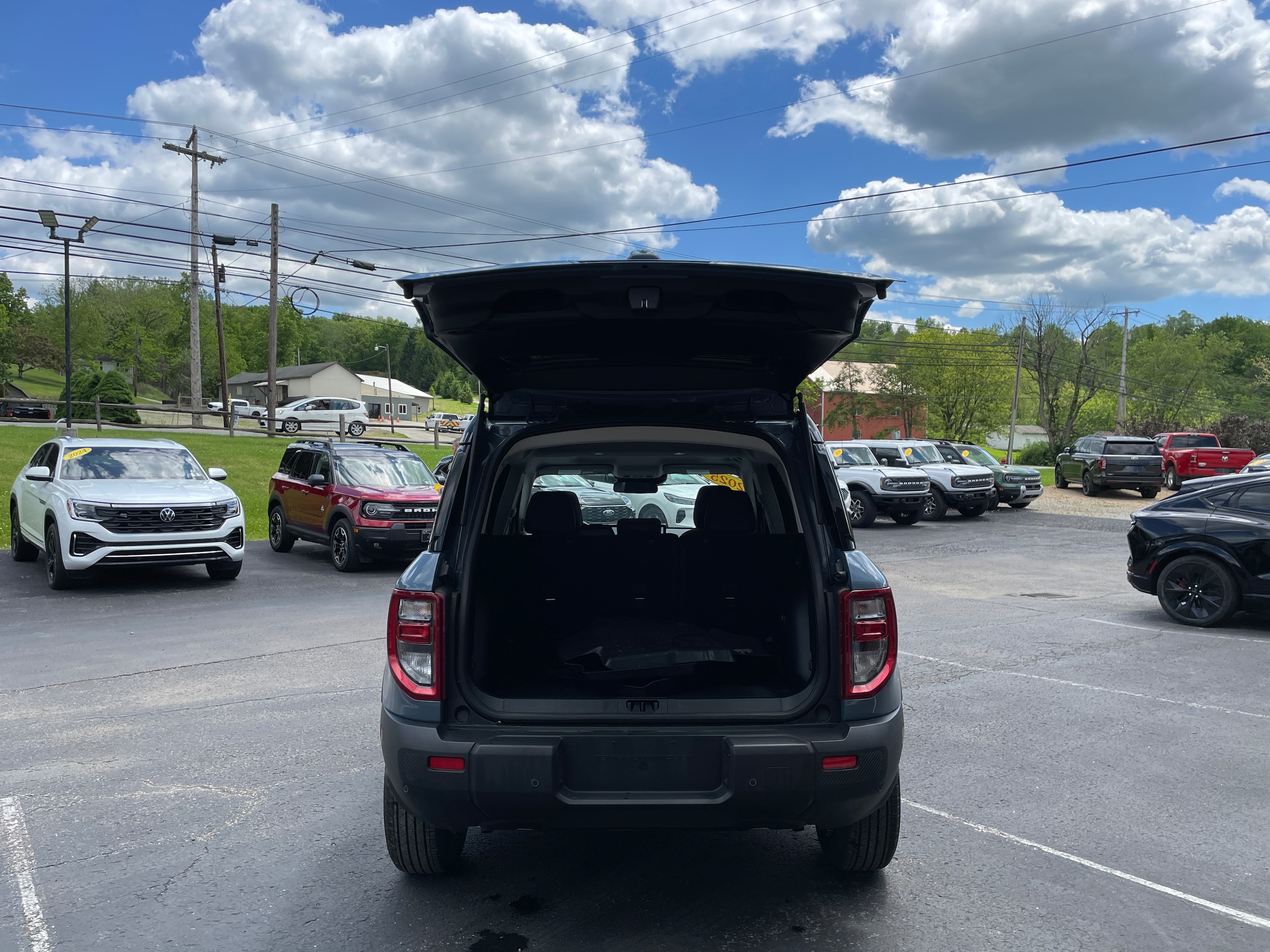 2025 Ford Bronco Sport Outer Banks Azure Gray Metallic Tri-Coat at Town & Country Ford