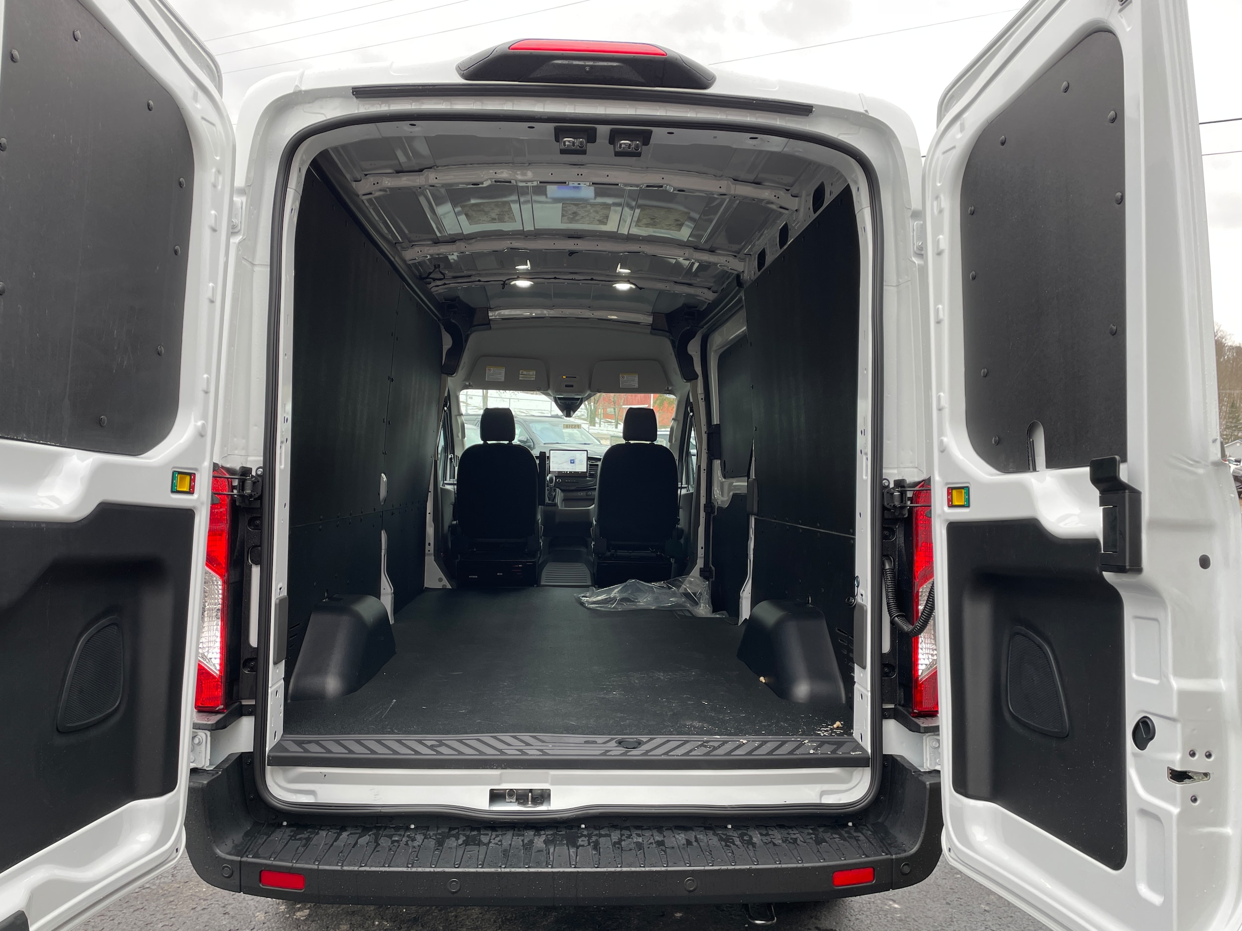 2026 Ford Transit Cargo Van 250 Medium Roof All Wheel Drive Oxford White at Washington Ford