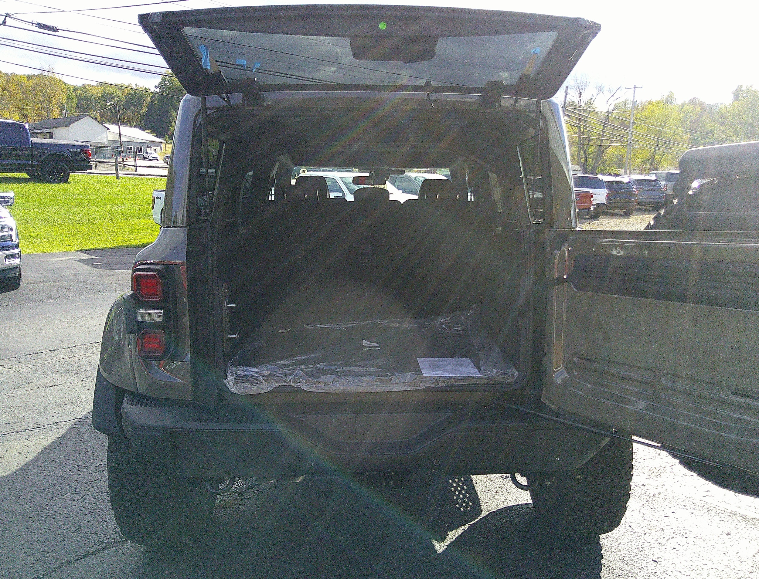 2025 Ford Bronco Raptor Marsh Gray at Town & Country Ford
