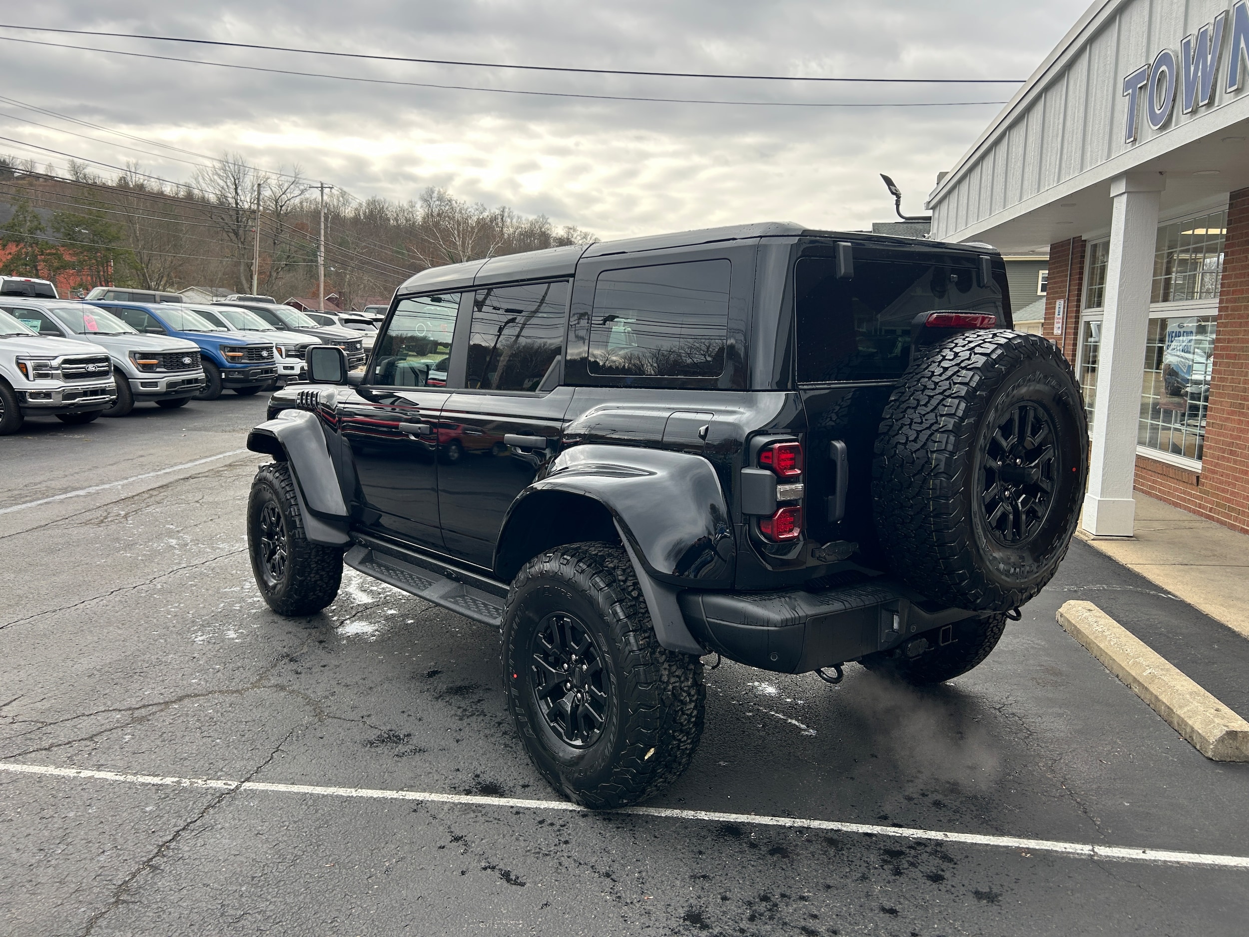 2025 Ford Bronco Raptor Shadow Black at Town & Country Ford