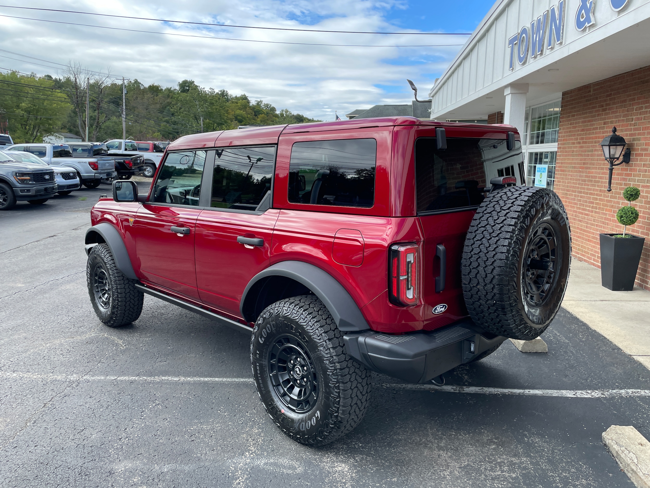 2026 Ford Bronco Badlands&reg; Ruby Red Metallic Tinted Clearcoat at Town & Country Ford