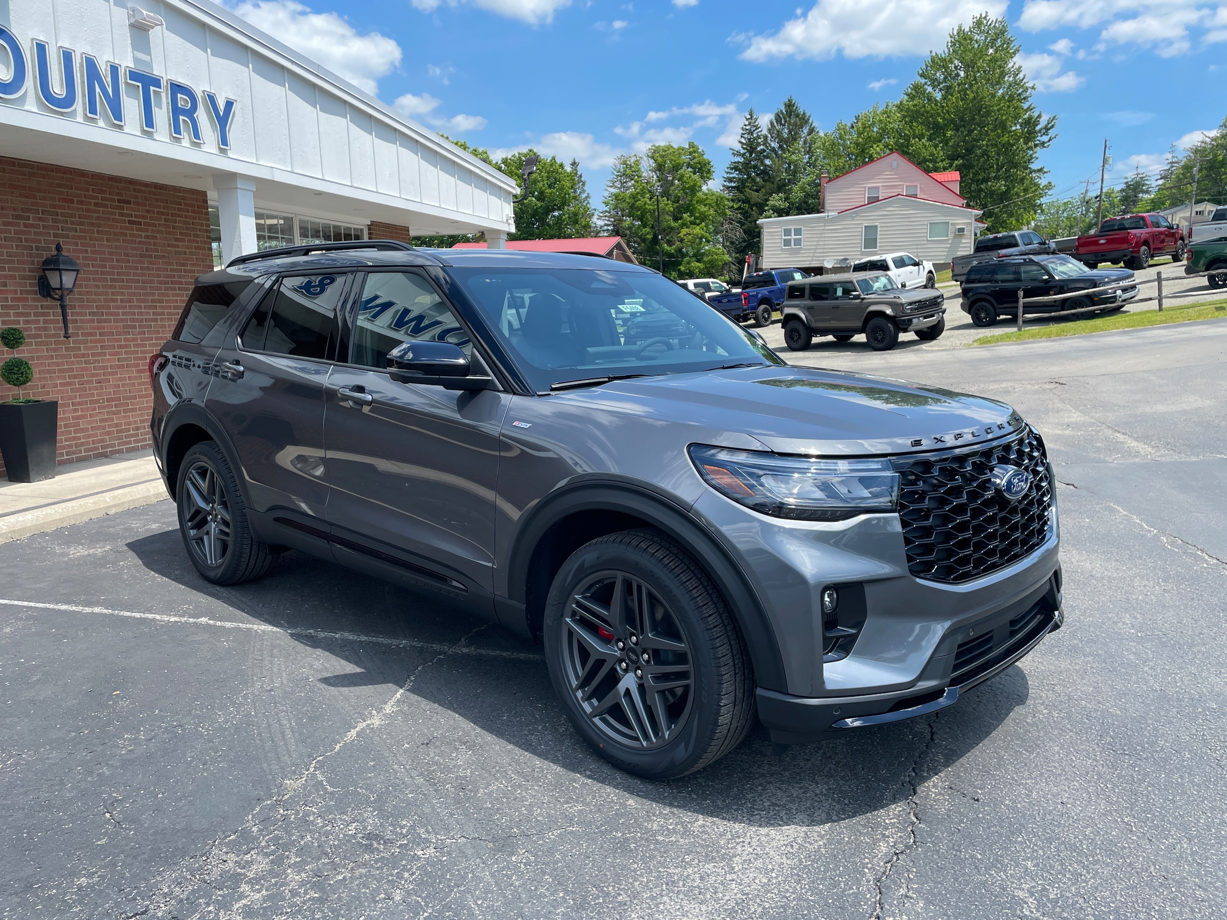 2026 Ford Explorer ST-Line Carbonized Gray Metallic at Town & Country Ford