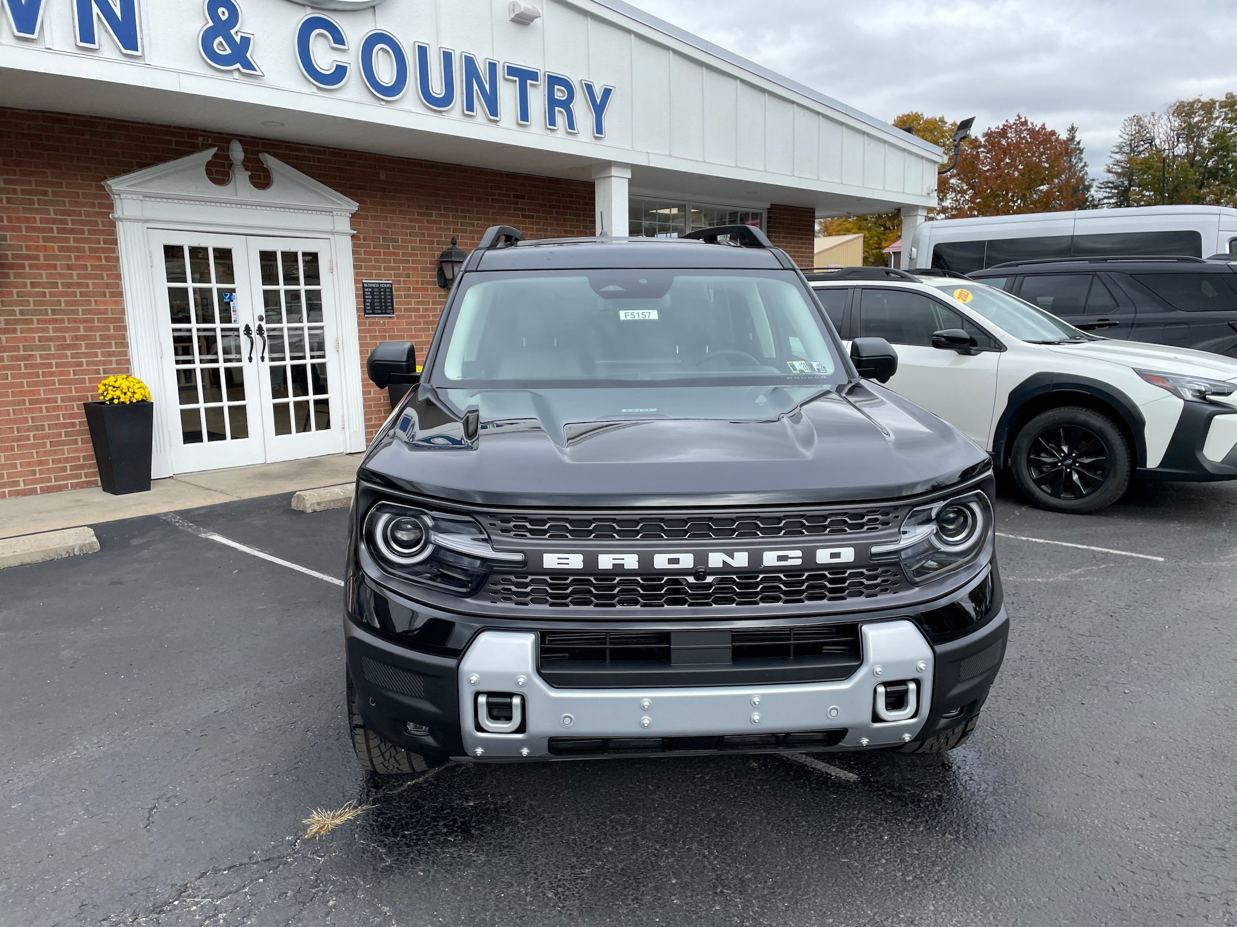 2025 Ford Bronco Sport Badlands Shadow Black at Town & Country Ford