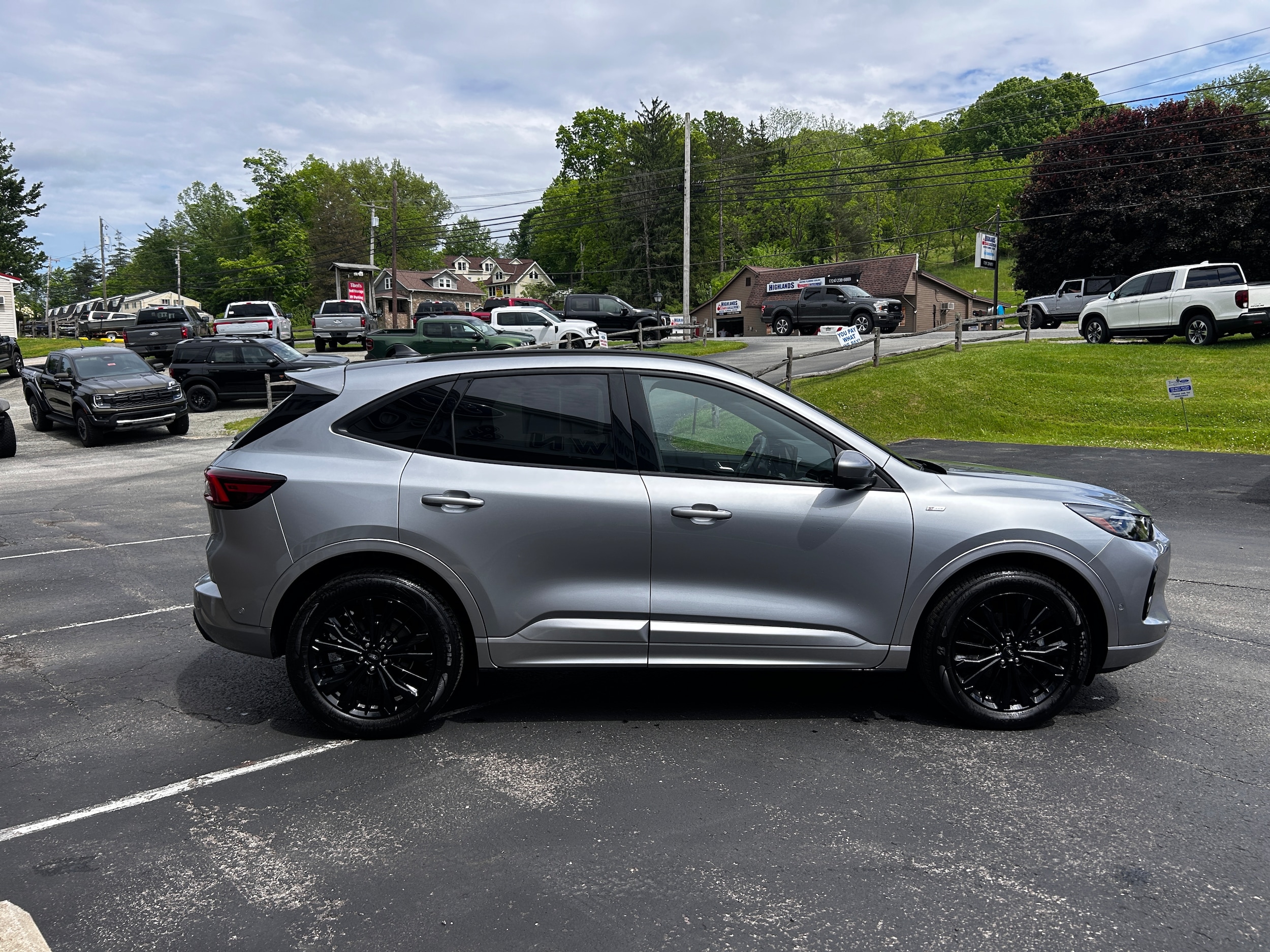 2023 Ford Escape ST-Line Elite Iconic Silver Metallic at Town & Country Ford