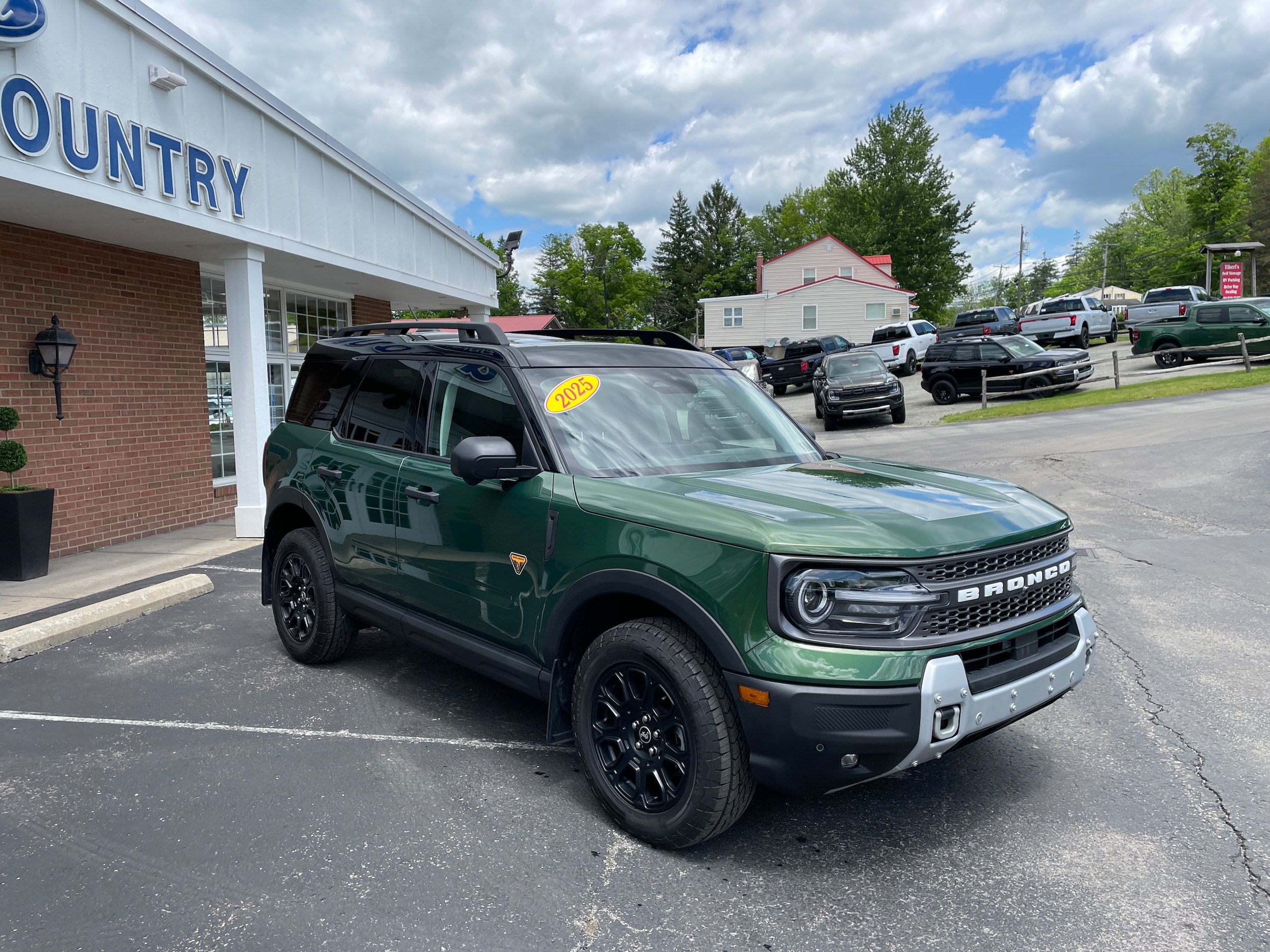 2025 Ford Bronco Sport Badlands Eruption Green Metallic at Town & Country Ford