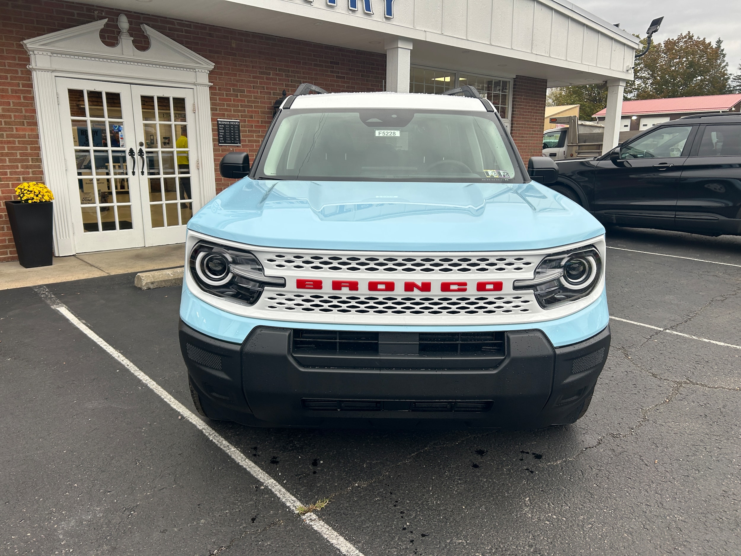 2025 Ford Bronco Sport Heritage Robins Egg Blue at Town & Country Ford