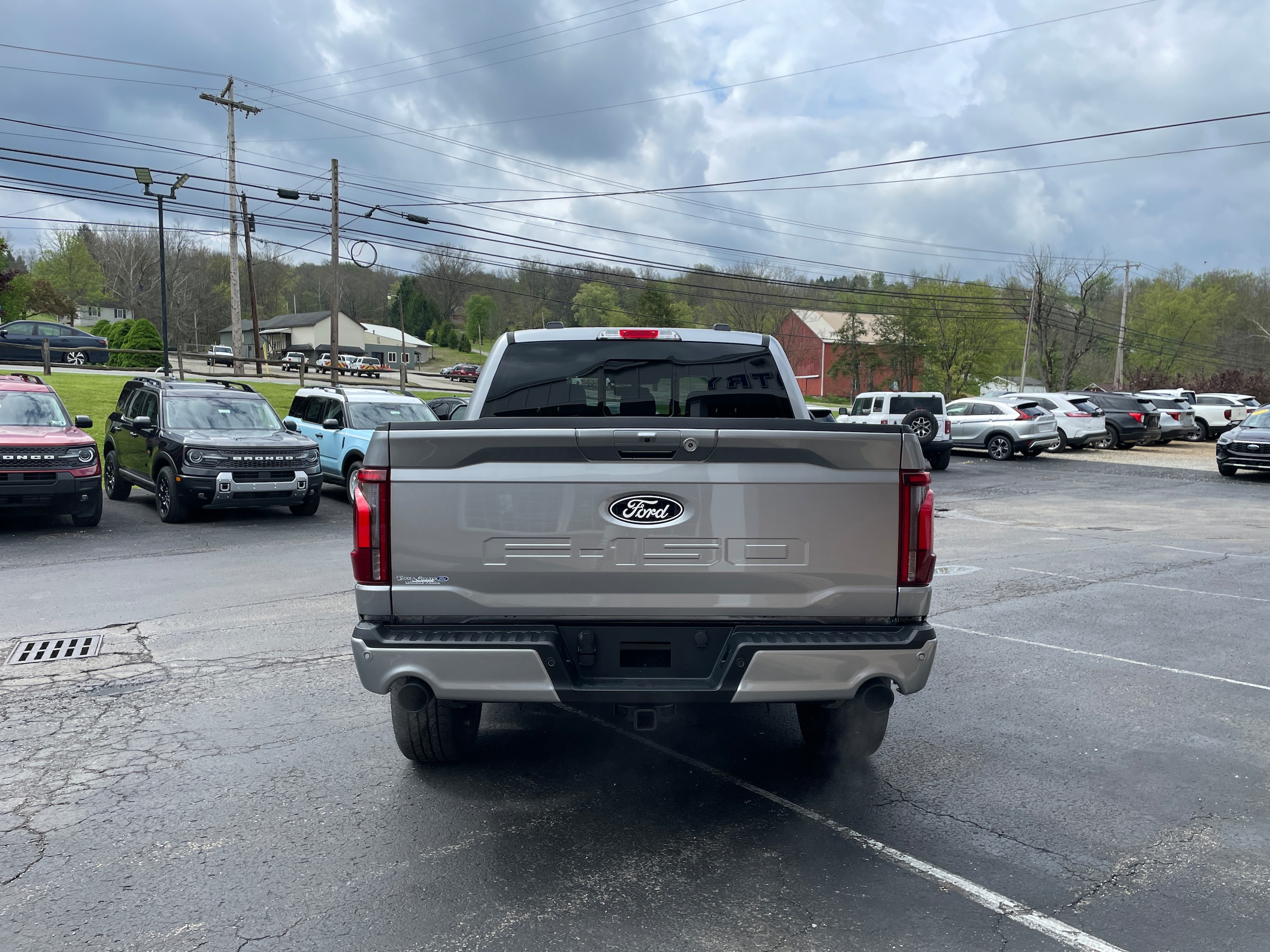 2026 Ford F-150 Lariat Iconic Silver Metallic at Washington Ford
