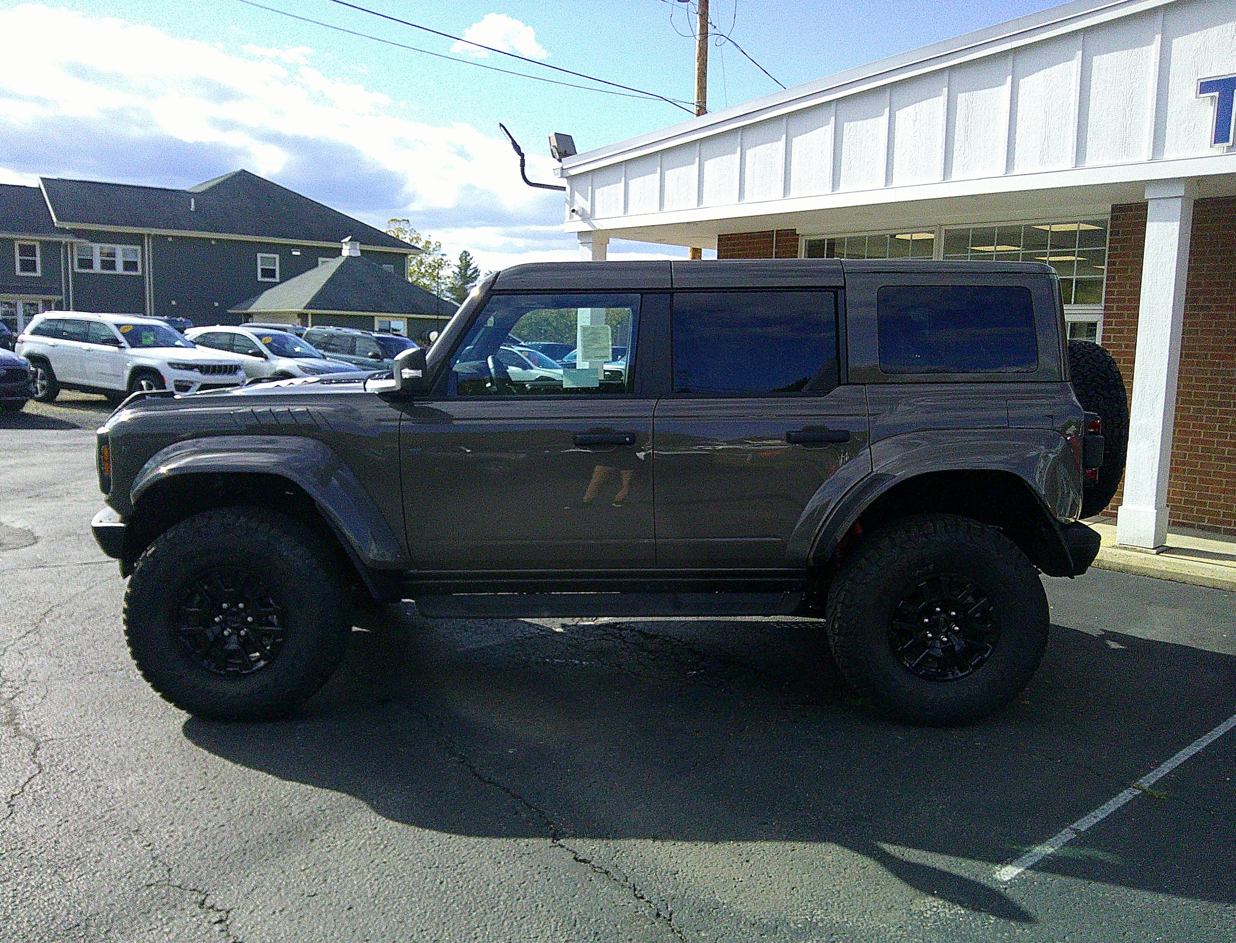 2025 Ford Bronco Raptor Marsh Gray at Town & Country Ford