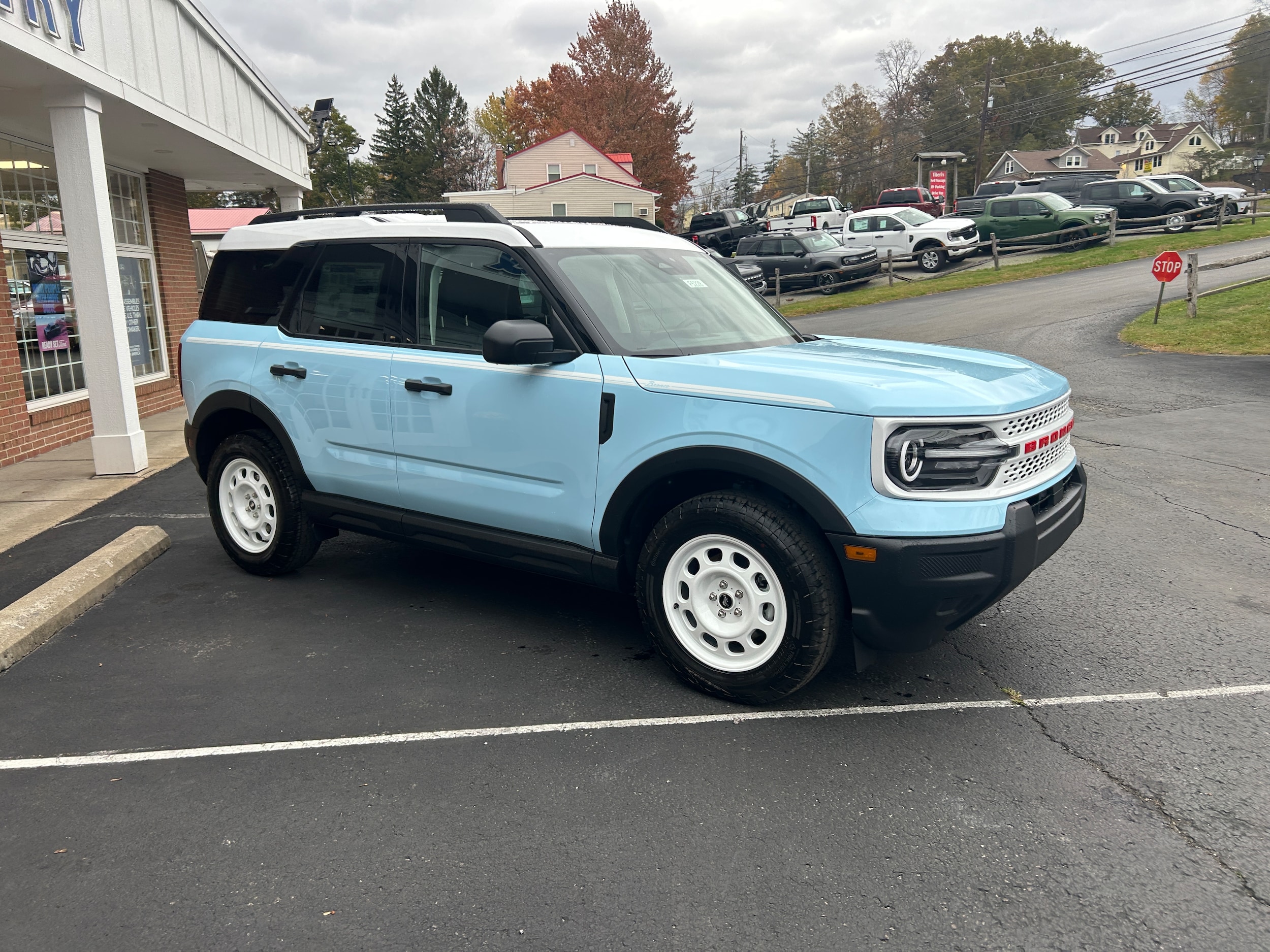 2025 Ford Bronco Sport Heritage Robins Egg Blue at Town & Country Ford