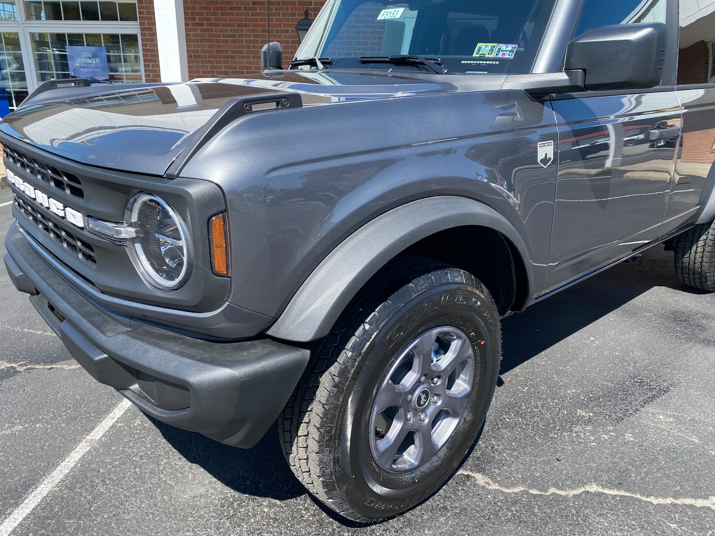 2025 Ford Bronco Big Bend Carbonized Gray Metallic at Town & Country Ford