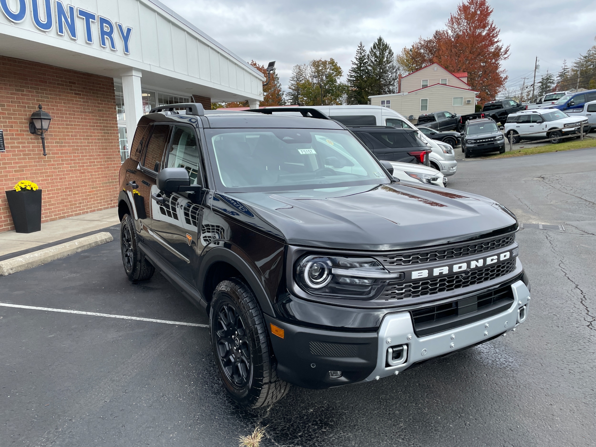 2025 Ford Bronco Sport Badlands Shadow Black at Town & Country Ford
