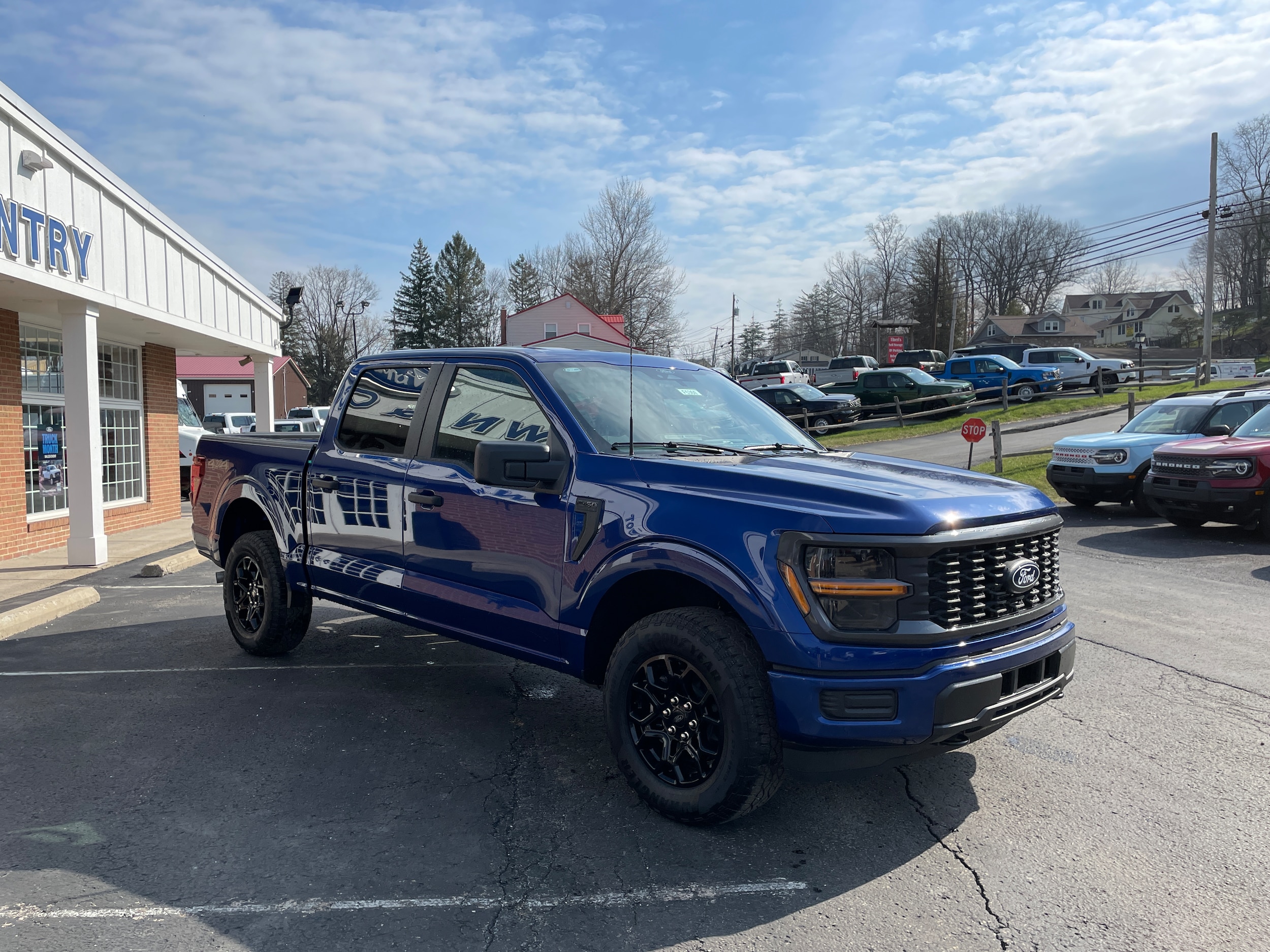 2026 Ford F-150 STX Argon Blue Metallic at Town & Country Ford