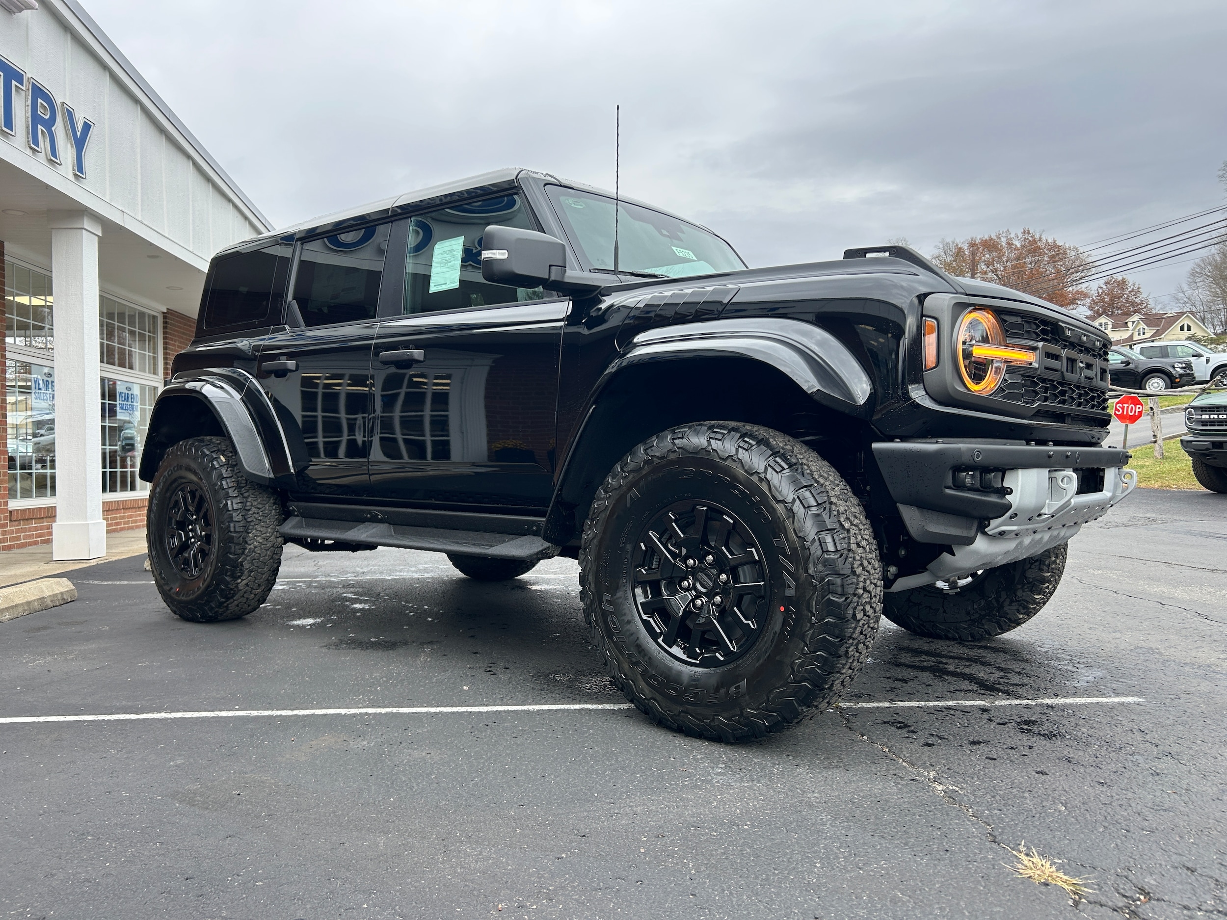 2025 Ford Bronco Raptor Shadow Black at Town & Country Ford