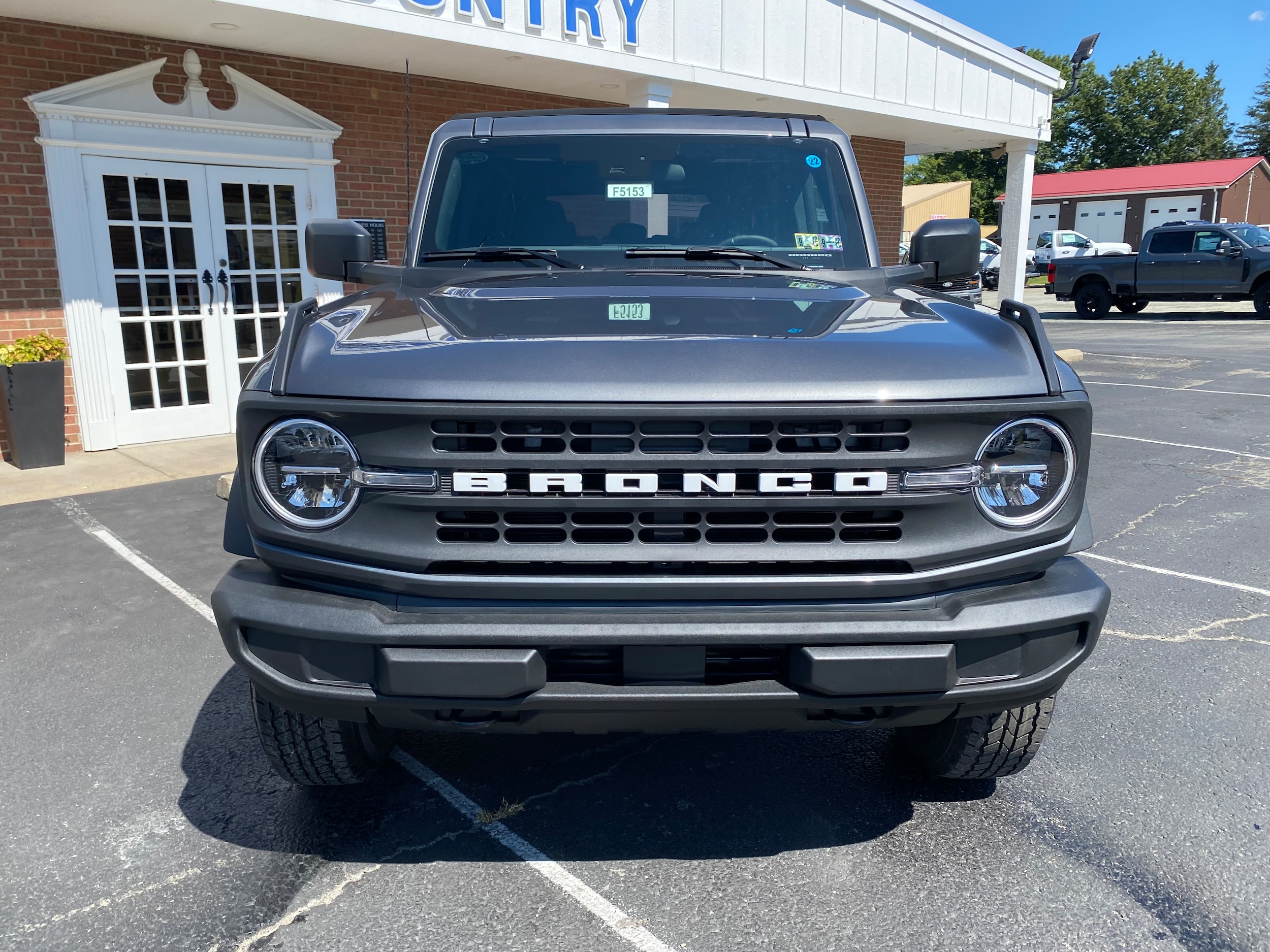 2025 Ford Bronco Big Bend Carbonized Gray Metallic at Town & Country Ford